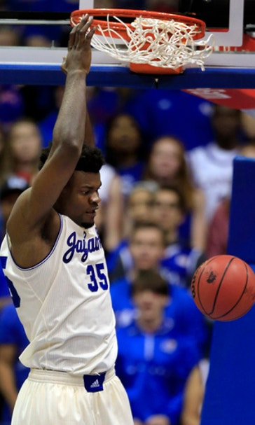 Hot shooting leads No. 3 Kansas past Texas Southern, 114-71 (Nov 21, 2017)